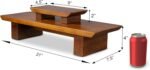 Meditation Altar Table – 21 x 7.5 x 6 Inch Handmade Tiered Puja Table - Small Al... - Image 3
