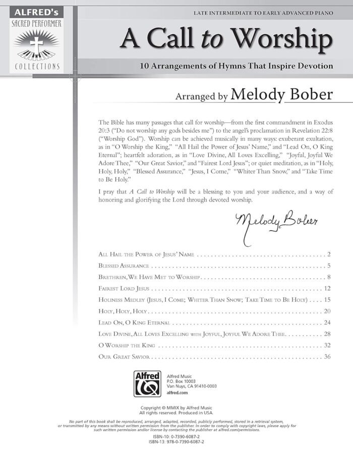 A Call to Worship: 10 Arrangements of Hymns That Inspire Devotion (Sacred Perfor... - Image 3