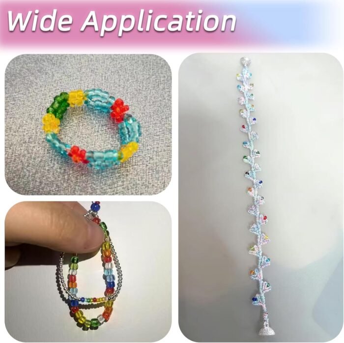 Light Green Glass Craft Beads, 8/0 Small Pony Bulk 5000 Pcs Loose Transparent 3m... - Image 6