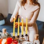 30 Pack Yellow Taper Candles - Taper Candles 10 Inch Dripless, Smokeless & Unsce... - Image 4