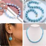 8mm Natural Stone Beads for Jewelry Making,Green Jade Polished Smooth Round Gems... - Image 6