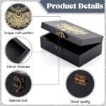 Juexica Tarot Card Holder Wooden Place Card Holder Stand Set Tarot Box Case Read... - Image 4