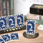 Juexica Tarot Card Holder Wooden Place Card Holder Stand Set Tarot Box Case Read... - Image 8