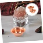 Happyyami 2pcs Copper Water Offering Cups Worship Bowls for Buddhist Rituals Ele... - Image 5