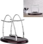 Newtons Cradle, Balance Balls Pendulum Swinging Kinetic Motion Desk Science Phys... - Image 5