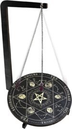 Pendulum Display Stand - Aesthetic Witchy Decor | Wooden Pendulum Altar Board | ... - Image 10