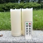 2 Pack LED Flameless Candles with Remote Battery Operated Outdoor LED Lights 2"x... - Image 2