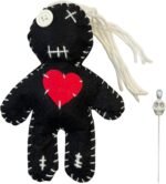 6.2" Handmade Empath Protection Poppet Voodoo Doll, Halloween Decor, Witch Wicca... - Image 2