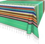 84 x 59 Inch Serape Bay Window Blanket & Tablecloth, Multipurpose Tatami Bed Cov... - Image 2