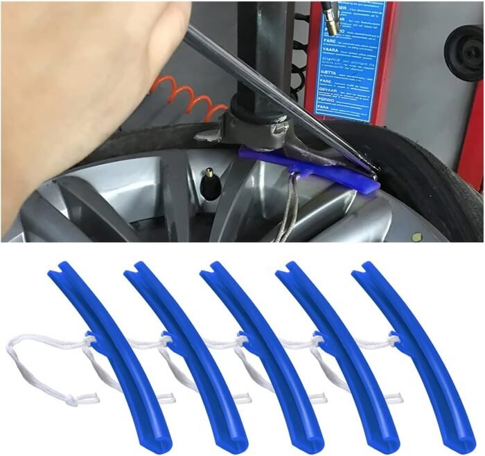 AICEL Car Tire Changing Rim Protector, 5 Pcs Wheel Changing Rim Savers, 15cm Aut... - Image 2