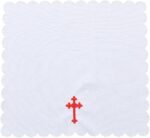 BLESSUME Church Altar Corporal Square Chalice Altar Cloth (D) - Image 2
