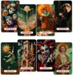 CRAFTERIAN Golden Masquerade Tarot Cards, 78 Cards Deck with Foil Edges, Origina... - Image 2