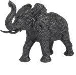 Deco 79 Polystone Elephant Decorative Sculpture Home Decor Statue, Accent Figuri... - Image 2
