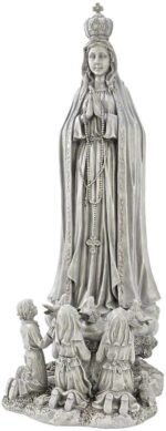 Design Toscano HF160280 Our Lady of Fatima Religious Garden Statue, Large, antiq... - Image 2