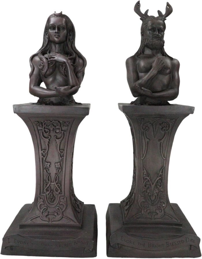 Ebros Neopaganism Wiccan Primary Deity Statue Featuring The Masculine Horned God... - Image 2