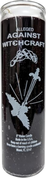 Generic Against Witchcraft (Contra Trabajo Negro) Black 7 Day Candle - Image 2