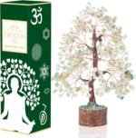 Green Jade Crystal Tree of Life - Chakra Tree of Life, Handmade Gemstone Tree, F... - Image 2