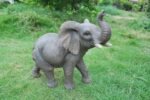 Hi-Line Gift Ltd Elephant with Trunk Up Figurine, 12-Inch - Image 2