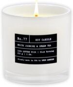 Lulu Candles | White Jasmine & Green Tea | Luxury Scented Soy Jar Candle | Hand ... - Image 2