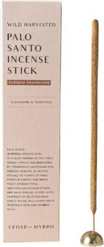 Palo Santo Hand-Rolled Incense Stick | 7 Sticks | Cleansing & Purifying | Handma... - Image 2