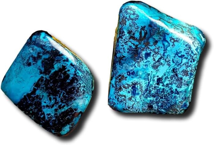 Shattuckite Tumbled & Hand Polished Natural Healing Crystal Gemstone Specimen St... - Image 2