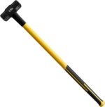 Sledge Hammer with Heavy Duty Construction,35-Inch Fiberglass Handle, Overstrike... - Image 2