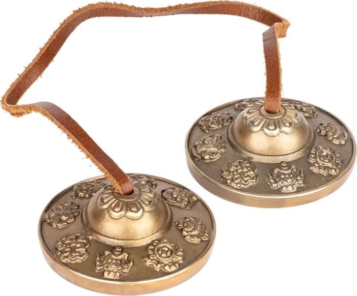 Tingsha Tibetan Finger Cymbals for Meditation, Sound Healing Therapy and Yoga — ... - Image 2