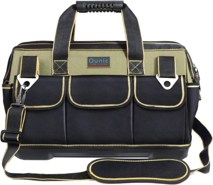 Tool Bag, Ounic 17 Inch Large Tool Bag Heavy Duty With Wide Mouth and Waterproof... - Image 2
