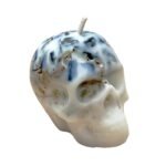 Witches Shield of Protection Herbal Intention Skull Crystal Candle | Ritual Alta... - Image 2