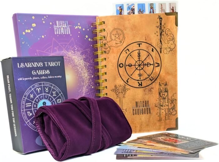 Witchy Cauldron Tarot Learning Set for Beginners: Learning Cards for Beginners, ... - Image 2