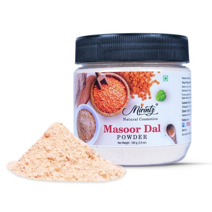 100% Natural Masoor Dal Powder | (3.5 Oz) Organic Lentils Powder for Face & Skin... - Image 2
