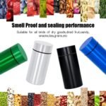 Smell Proof Jar, Portable Airtight Storage Container With Silicone Ring, 42ml Mu... - Image 5
