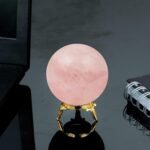 Rose Quartz Large Crystal Ball - Meditation Table - Glass Orb - Spiritual Stuff ... - Image 6