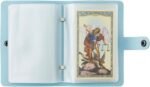 Needzo Light Blue Prayer Card Holder, Travel Holy Cards Protector, Has 20 Double... - Image 3