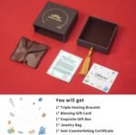 Triple Protection Energy Bracelet, Healing Crystals for Negative Energy Protecti... - Image 5