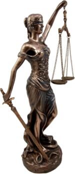 Ebros Gift Greek Blind Lady Goddess Of Justice Statue La Justica Dike With Judge... - Image 3