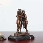 Bronze Greek Goddess Three Graces/Charites Statue Famous Antonio Canova Sculptur... - Image 4