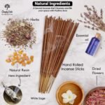 White Sage Incense Sticks 250g (135 Sticks + Holder), Natural, Long Lasting, Aro... - Image 5