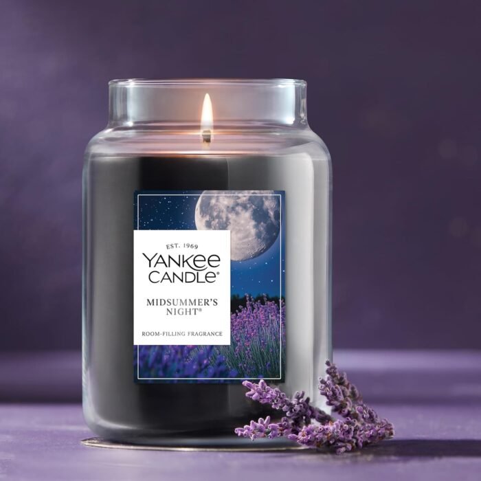 Yankee Candle Large Jar Scented Candle with up to 150 Hour Burn Time, Premium Pl... - Image 5