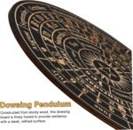 Tarot Pendulum Board Wooden Divination Tool for Spiritual Exploration Decor Uniq... - Image 9