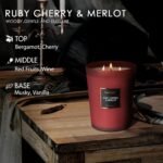 HomeLights Scented Candles - Large Jar Aromatherapy, Natural Soy Wax, 130 Hour L... - Image 6
