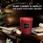 HomeLights Scented Candles - Large Jar Aromatherapy, Natural Soy Wax, 130 Hour L... - Image 7