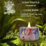 16 Pack Citronella Candles Outdoor, 320 Hours Long Lasting Scented Citronella Ca... - Image 3