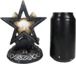 Ebros Gift Paranormal Occult Ouija Cat Skull with Triple Moon and Pentagram Sacr... - Image 7