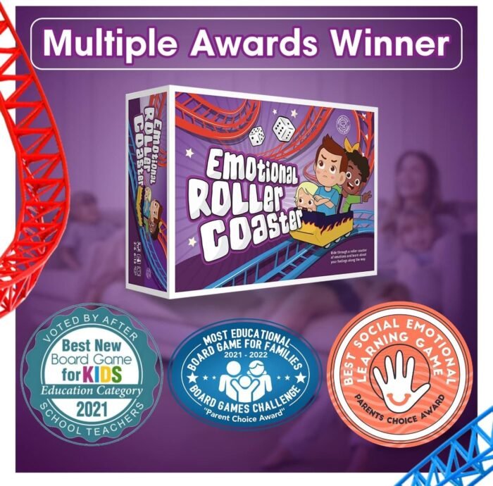 Emotional Rollercoaster | Anger Management Board Game For Kids & Families | Ther... - Image 4