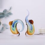 suruim Hand Blown Glass Elephant Figurines Crystal Glass Art Elephants Statue Ho... - Image 10