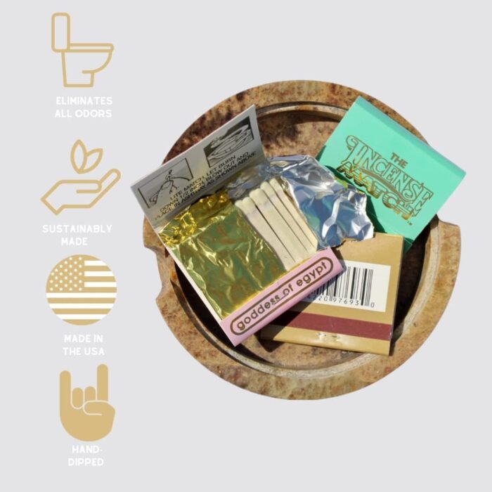 Box of 50 Incense Matches: Variety Pack - Eliminates Bathroom Odors While Adding... - Image 3