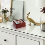 3dRose Florida Water Perfume Poster with Roses, a Palm Tree and a Cockatoo, Jewe... - Image 7