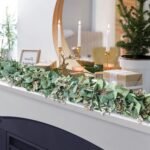 Ouddy Decor 2 Pack Eucalyptus Garland Total 13.1 Ft Lush Silver Dollar Leaves Bo... - Image 4