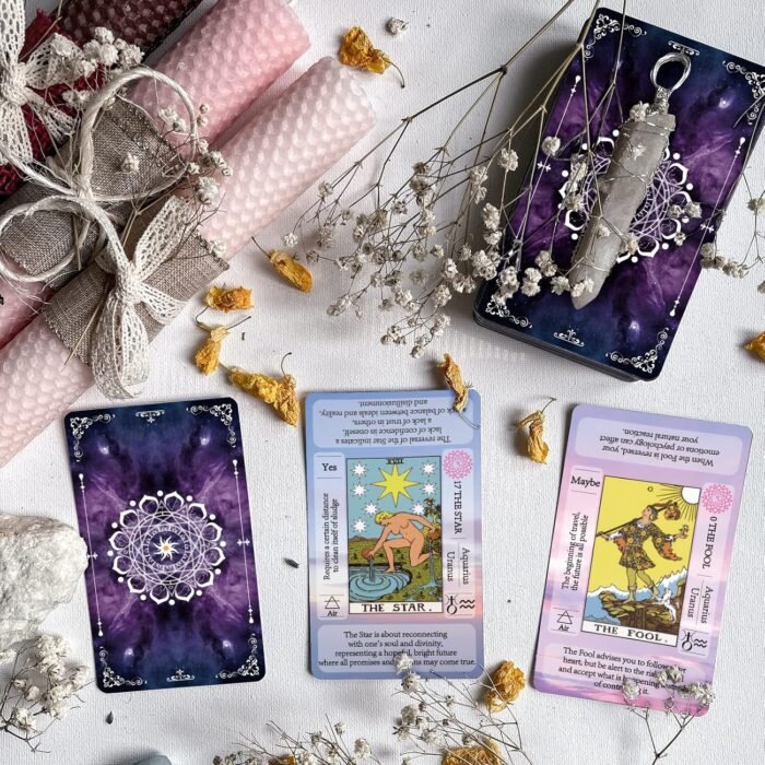 IXIGER Tarot Cards Set with Guide Book,Tarot Cards for Beginners with Meanings o... - Image 6